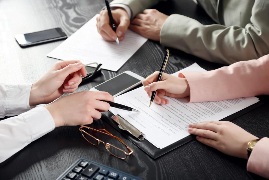 reviewing legal documents